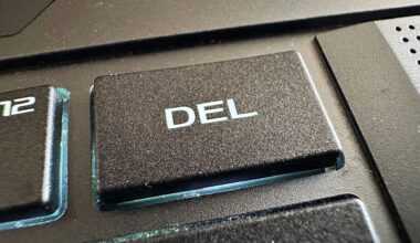 A delete key today