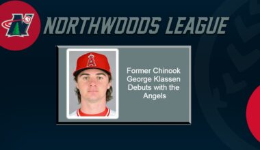Former Lakeshore Chinook George Klassen Debuts with the Angels  