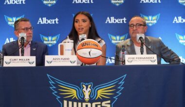 Dallas Wings stifle questions about Azzi Fudd-Paige Bueckers relationship