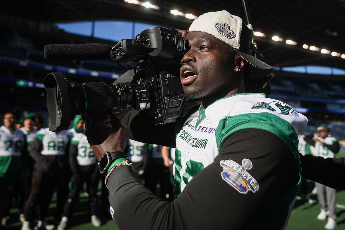 CFL suspends Roughriders’ Ajou for violating gender-based violence policy