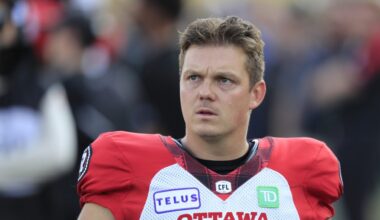 Ottawa Redblacks release longtime kicker Lewis Ward