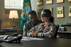 MAN ON FIRE stars Yahya Abdul-Mateen II as John Creasy and Billie Boullet as Poe Rayburn in the new Netflix series with an April release date