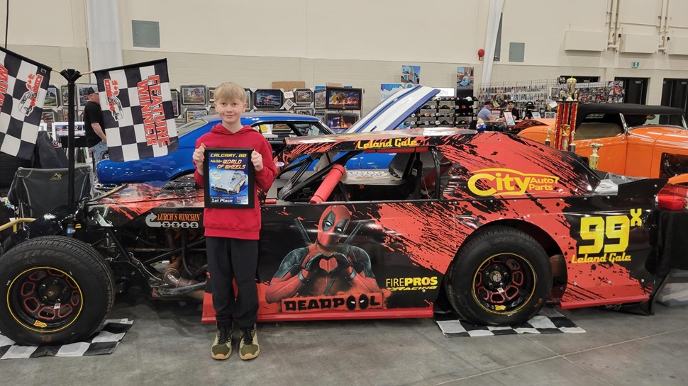 Young racer earns top honour at Calgary show, set for Flatlanders return