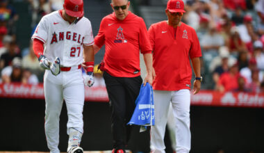 Angels Injury Notes: Trout, Yates, Rodriguez