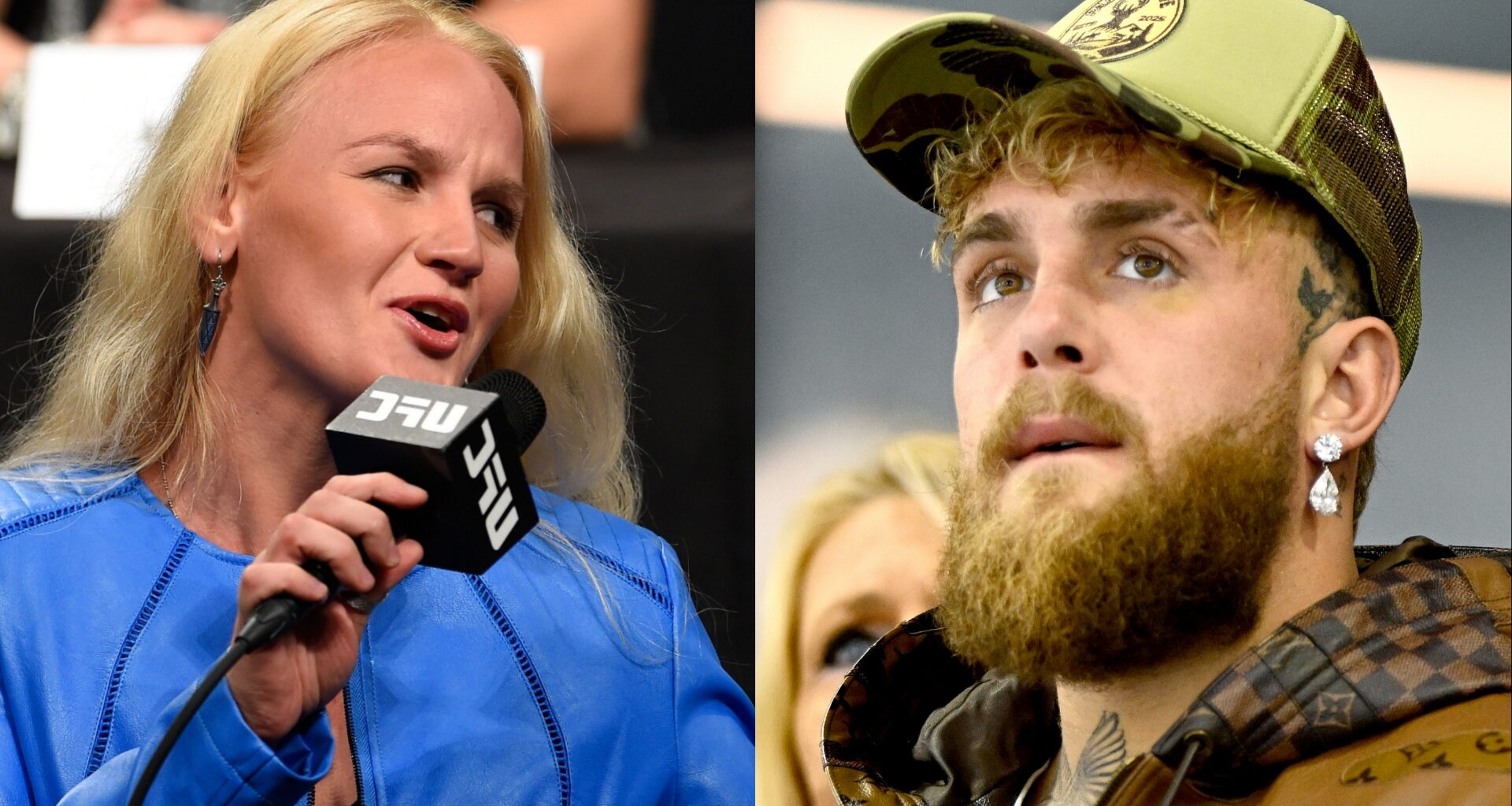 Valentina Shevchenko and Jake Paul