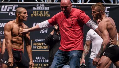 Jose Aldo and Conor McGregor