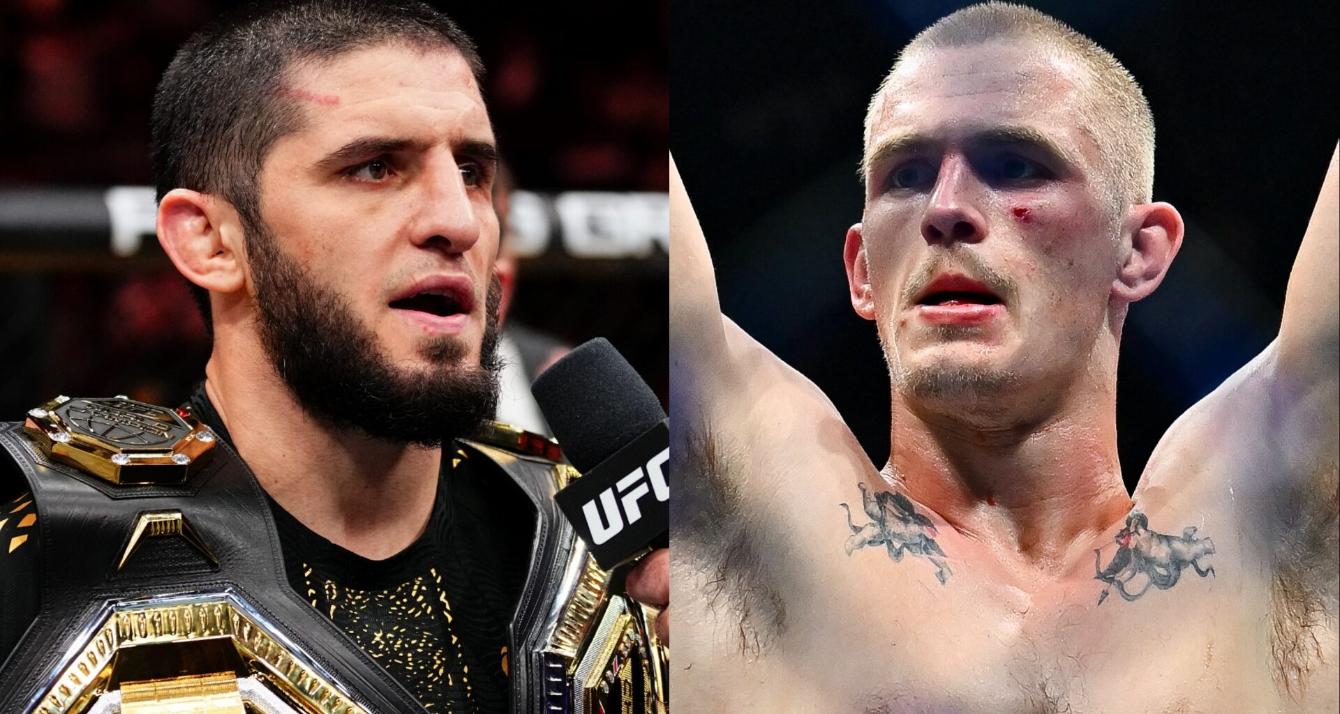 Islam Makhachev and Ian Machado Garry