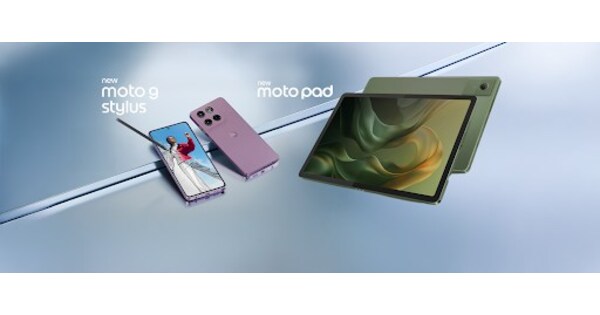 Motorola unveils the moto g stylus - 2026 and moto pad