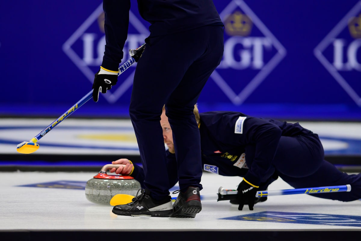 Sweden’s Edin beats Canada’s Dunstone 9-6 to win men’s world curling championship