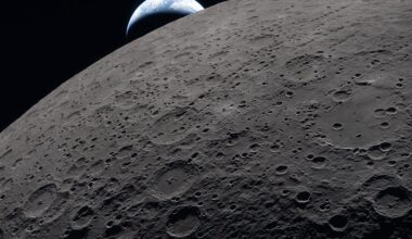 Earthrise as seen from NASA