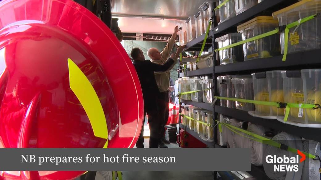 Click to play video: 'New Brunswick gears up for wildfire season after seeing historic blazes last year'