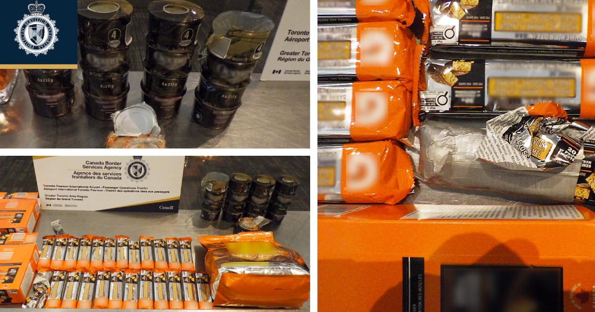 Meth found hidden in food products at Toronto airport: CBSA