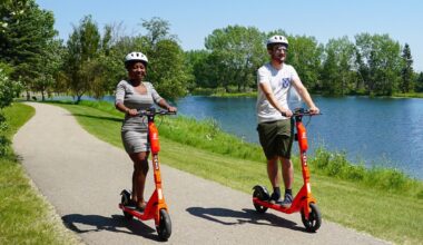 E-scooters back for another year with city-wide designated parking areas in Brampton