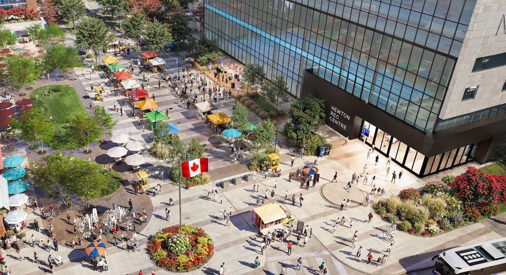 Newton Centre Master Development Plan Surrey SCDC TransLink