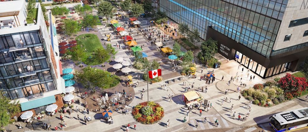 Newton Centre Master Development Plan Surrey SCDC TransLink
