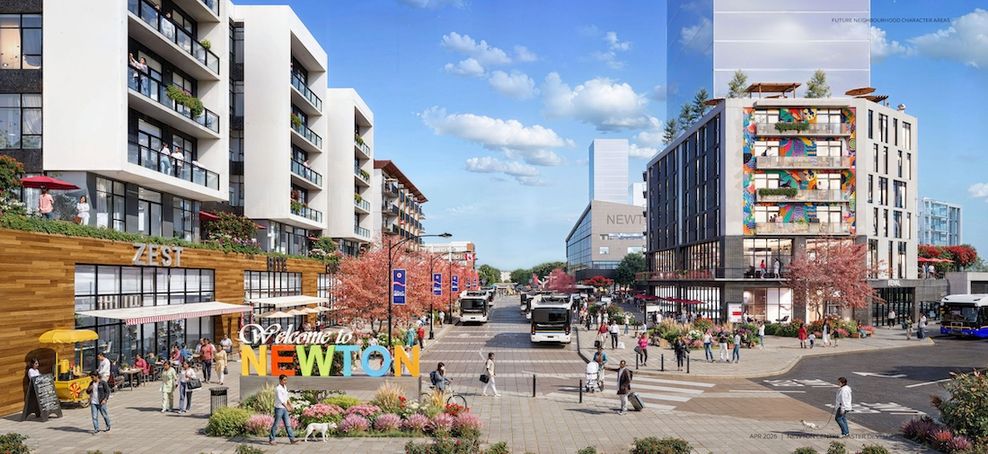 Newton Centre Master Development Plan Surrey SCDC TransLink