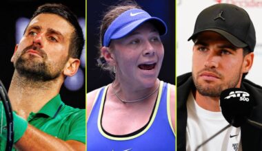 23 stars out as Amanda Anisimova joins 5 Grand Slam winners