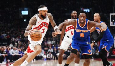 Toronto Raptors aim to clinch playoff berth against New York Knicks tonight on TSN