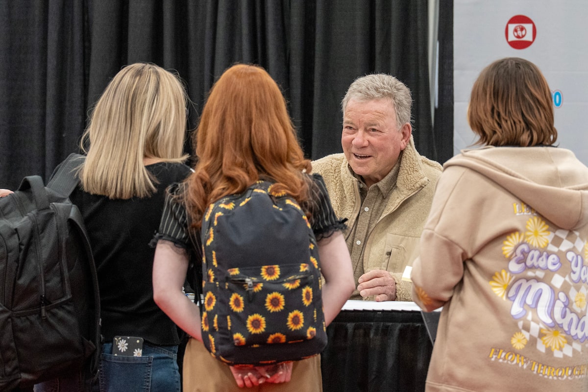 William Shatner recalls hijinks with Star Trek co-star in appearance at Calgary Expo