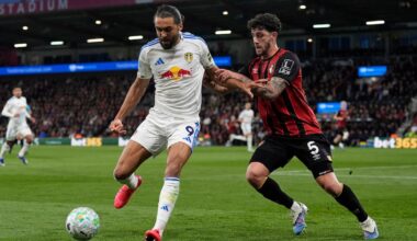Leeds move to brink of safety after last-gasp equaliser at Bournemouth