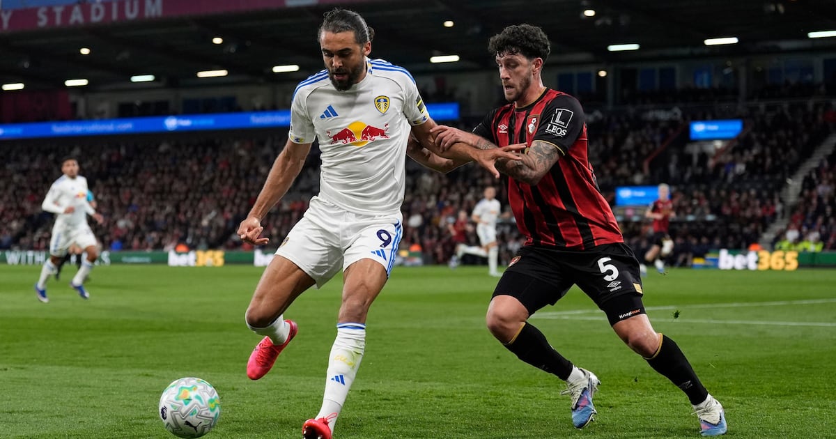 Leeds move to brink of safety after last-gasp equaliser at Bournemouth