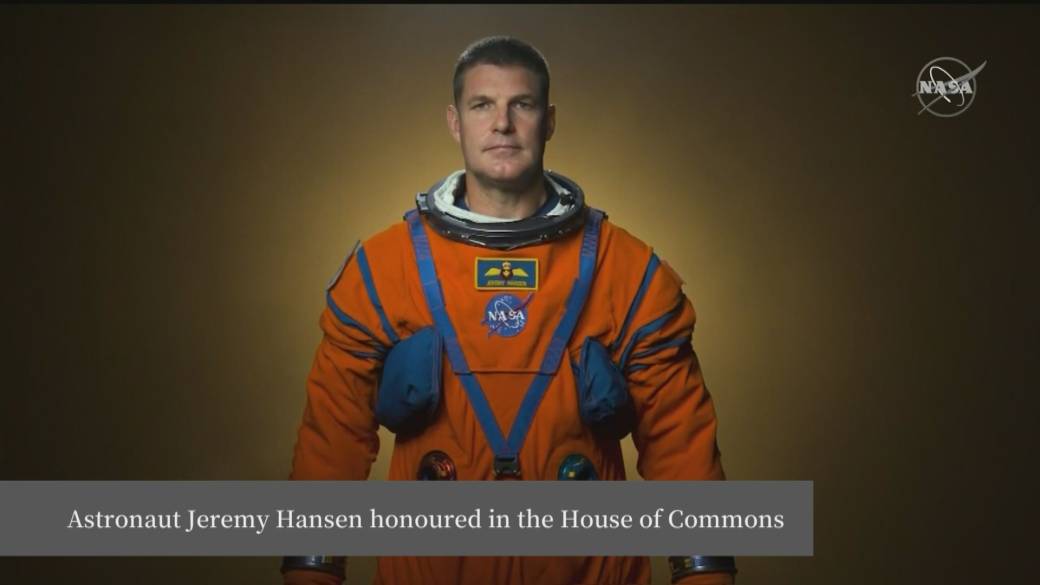 Click to play video: 'Jeremy Hansen poised to make lunar history for Canada with upcoming Artemis Mission'