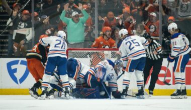 Oilers on brink of elimination after Ducks' controversial OT winner