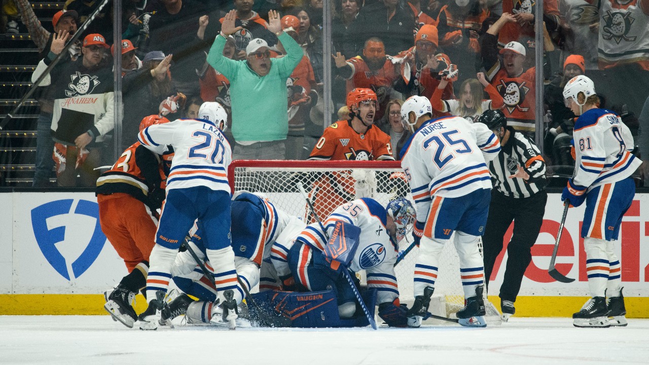 Oilers on brink of elimination after Ducks' controversial OT winner