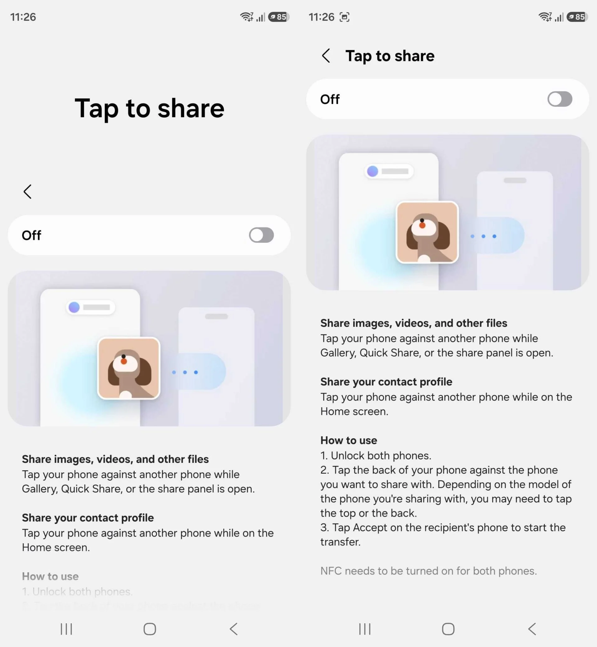 One UI 9 Tap to Share 1920x2080 One UI 9 Tap to Share 1920x2080