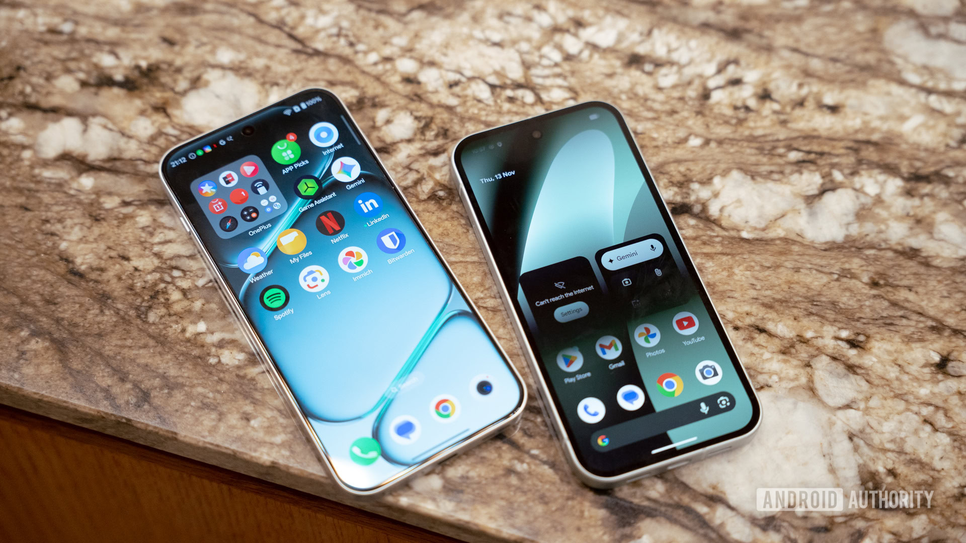 OnePlus Nord 6 vs Pixel 10a screen