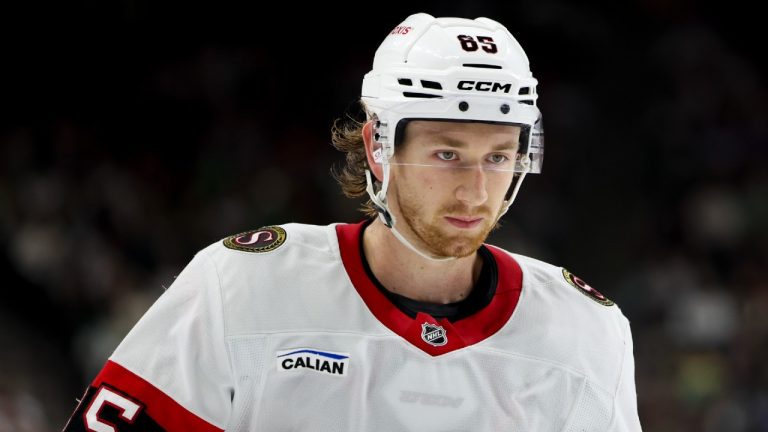 Jake Sanderson returns to Senators' blue line at crucial time