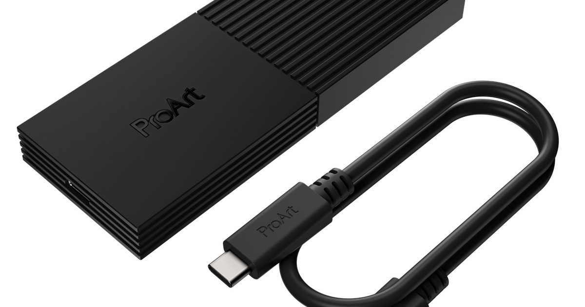ASUS Announces ProArt PA40SU USB4 SSD Enclosure | ASUS Pressroom
