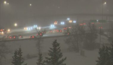 Dozens of crashes as Calgary hit by spring storm - CTV News