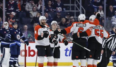 Winnipeg Jets' playoff hopes take heavy hit in ugly loss to Philadelphia Flyers
