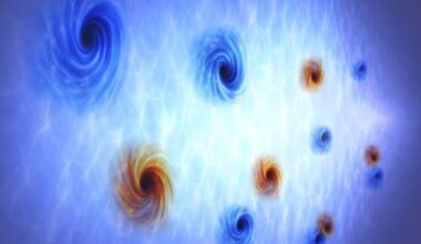 An illustration shows swirling orange and blue holes against a glowing wall to the left.