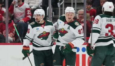 Kirill Kaprizov has a hat trick as Minnesota Wild bounce back to beat Detroit Red Wings