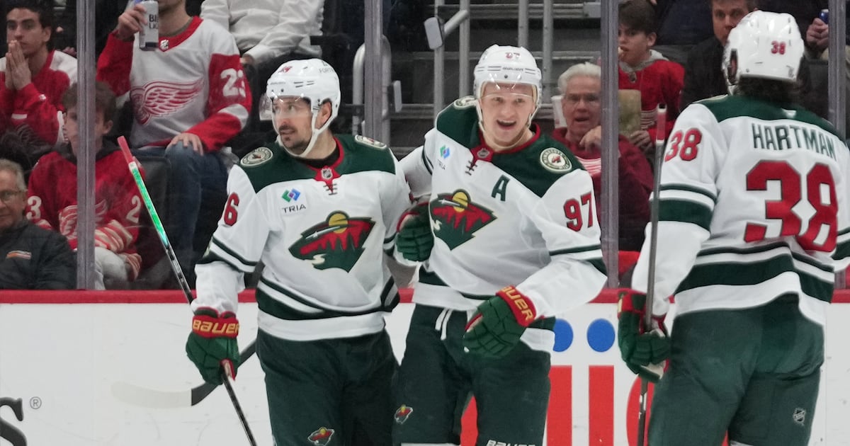 Kirill Kaprizov has a hat trick as Minnesota Wild bounce back to beat Detroit Red Wings