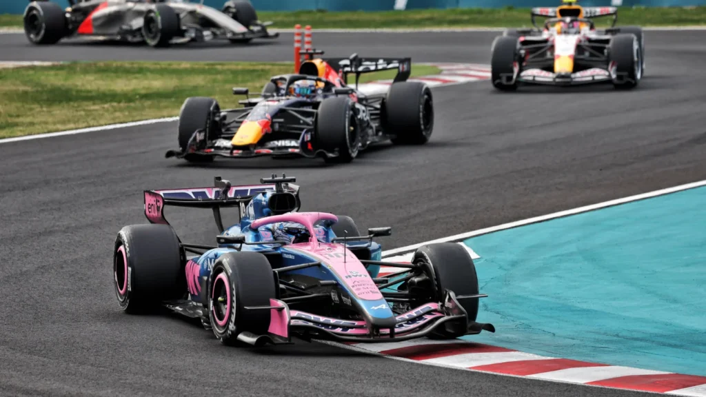 Pierre Gasly battled Max Verstappen hard in Suzuka