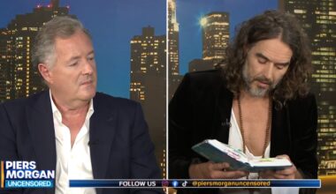 Russell Brand Struggles to Find Bible Passage