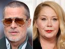 Brad Pitt and Christina Applegate.