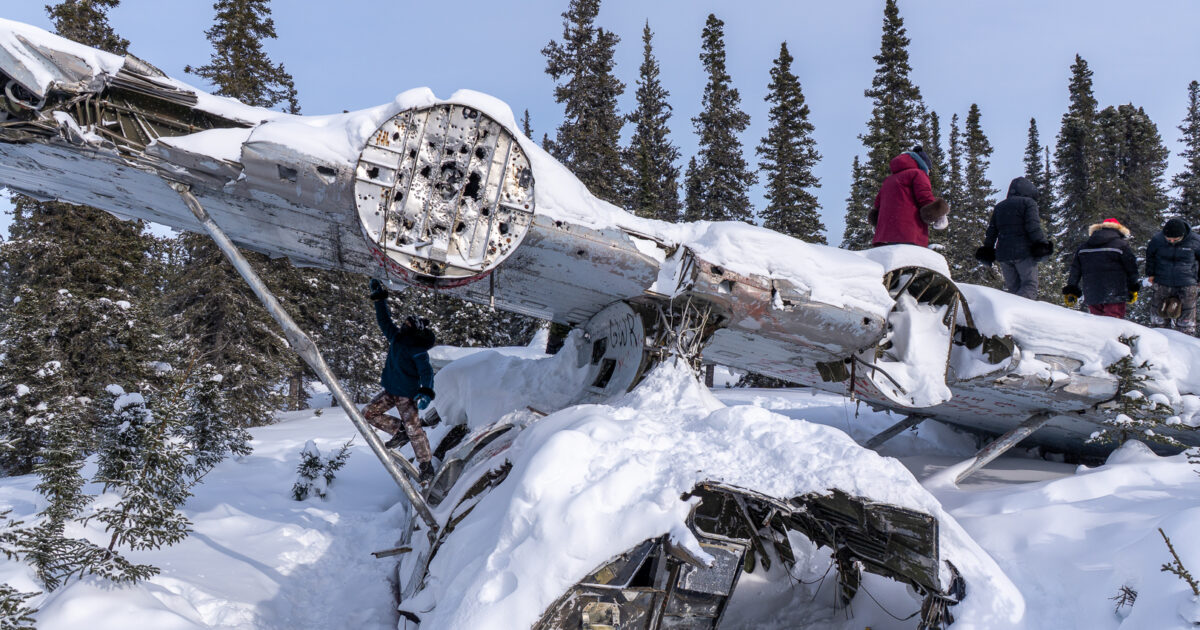 Plane crash site doubles as winter destination in Kuujjuaraapik