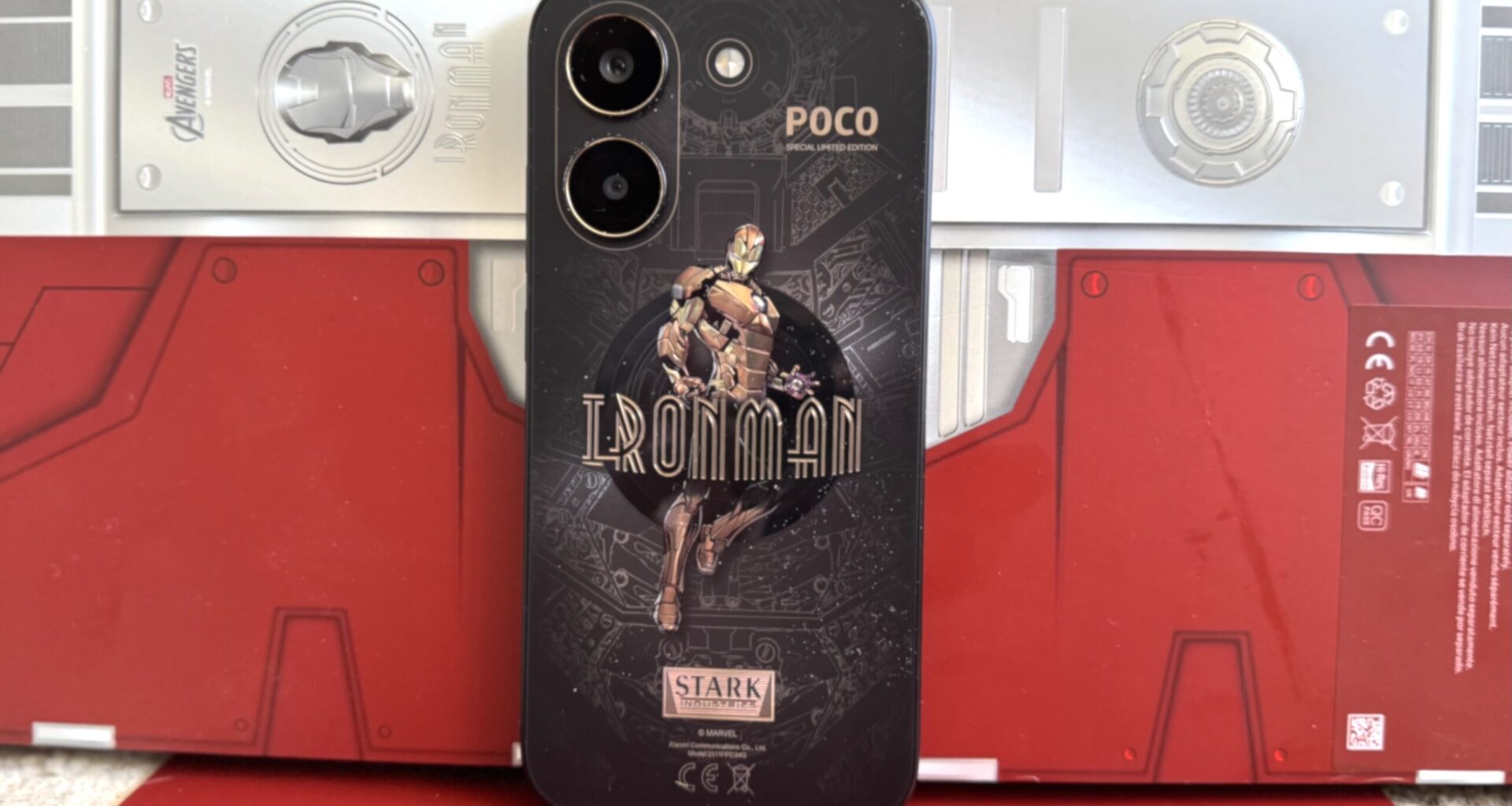 The Poco X8 Pro Iron Man Edition is incredibly cool