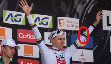 The Tadej Pogačar UCI rainbow jersey fine mystery solved (and cancelled)