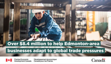 Government of Canada helping Edmonton-area businesses modernize operations and increase sales