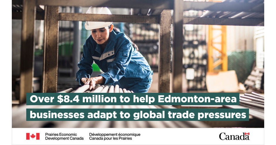 Government of Canada helping Edmonton-area businesses modernize operations and increase sales