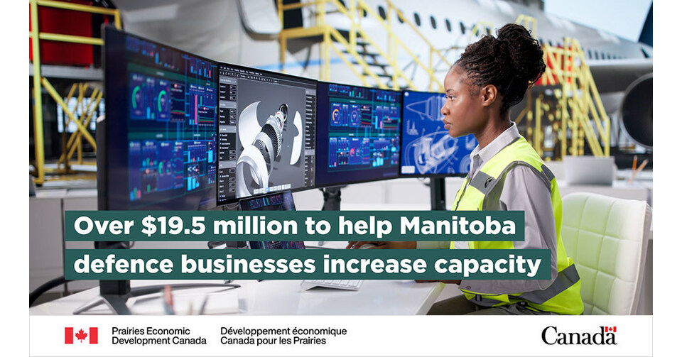 Government of Canada investing in Winnipeg industry to strengthen Canada's defence capacity
