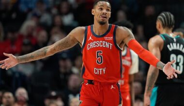 Jrue Holiday has 27 to lead the Portland Trail Blazers to a win over the New Orleans Pelicans