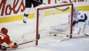 Calgary Flames continue strong play at home with win over playoff-bound Utah Mammoth