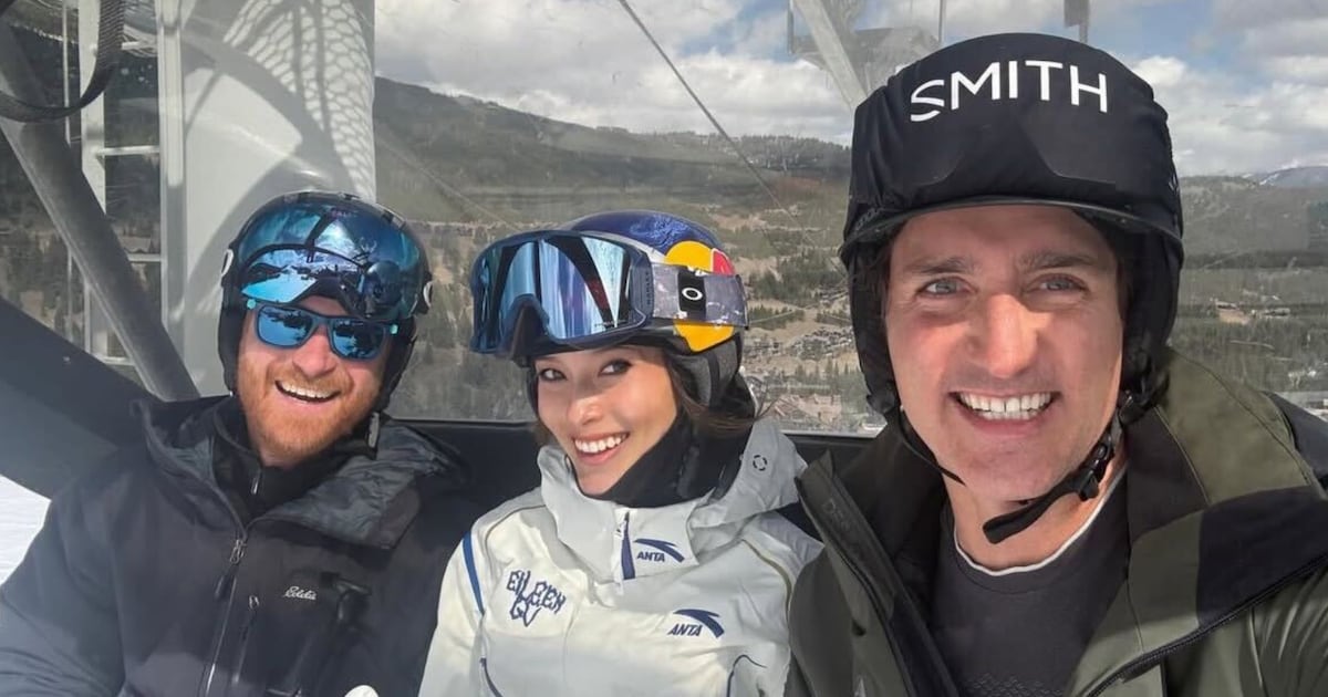 Former PM Trudeau, Prince Harry share skiing selfie - CTV News