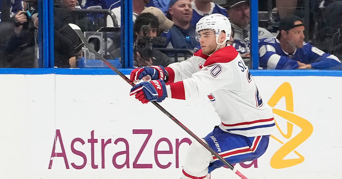 Juraj Slafkovsky the hat-trick hero as Montreal Canadiens take Game 1 in Tampa: ‘Won us the game’